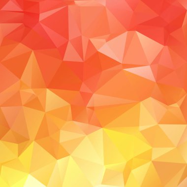 Kırmızı Çokgen Mozaik Arkaplan, Yaratıcı Tasarım Şablonları