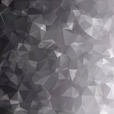 Siyah poligonal mozaik arka plan, yaratıcı tasarım şablonları