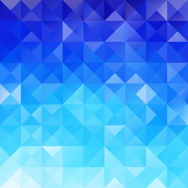 Mavi Izgara Mozaik Arkaplan, Yaratıcı Tasarım Şablonları