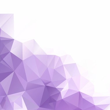 Mor Çokgen Mozaik Arkaplan, Yaratıcı Tasarım Şablonları