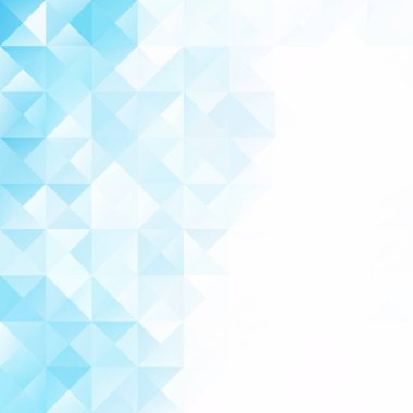 Mavi Izgara Mozaik Arkaplan, Yaratıcı Tasarım Şablonları