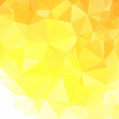 Sarı Çokgen Mozaik Arkaplan, Yaratıcı Tasarım Şablonları