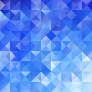 Mavi Izgara Mozaik Arkaplan, Yaratıcı Tasarım Şablonları
