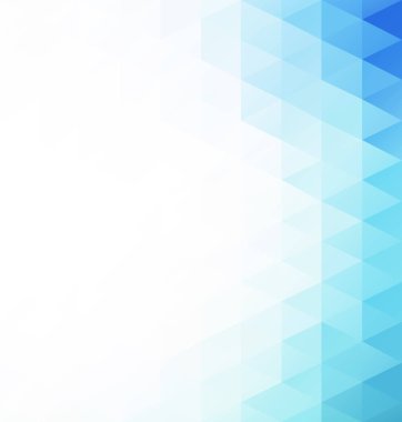 Mavi Izgara Mozaik Arkaplan, Yaratıcı Tasarım Şablonları