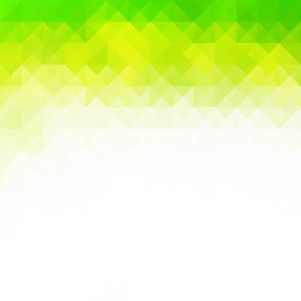 Green Grid Mosaic Background Μοντέλα Δημιουργικού Σχεδιασμού — Διανυσματικό Αρχείο