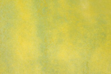 Soyut el boyalı sarı yeşil suluboya splash beyaz kağıt arka planda, yaratıcı tasarım şablonları