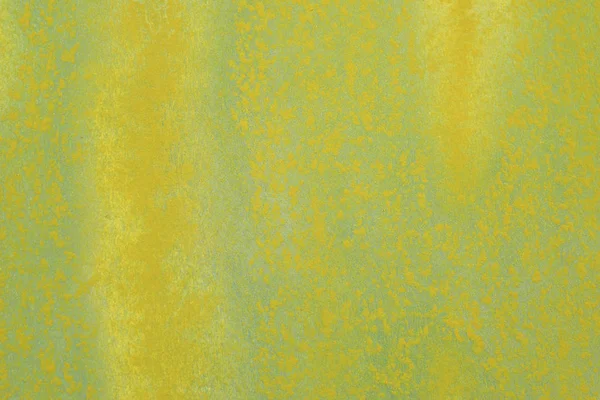 Abstrato Pintado Mão Amarelo Verde Respingo Aquarela Fundo Papel Branco — Fotografia de Stock