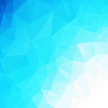 mavi çokgen mozaik arkaplan, yaratıcı tasarım şablonları