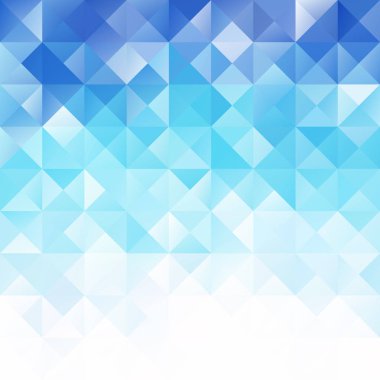 Mavi Izgara Mozaik Arkaplan, Yaratıcı Tasarım Şablonları