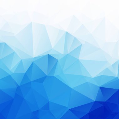 mavi çokgen mozaik arkaplan, yaratıcı tasarım şablonları