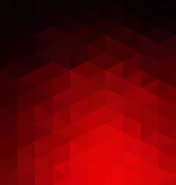 Kırmızı kılavuz Mozaik arka plan, yaratıcı tasarım şablonları