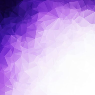 Mor Çokgen Mozaik Arkaplan, Yaratıcı Tasarım Şablonları