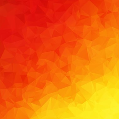 Kırmızı Çokgen Mozaik Arkaplan, Yaratıcı Tasarım Şablonları