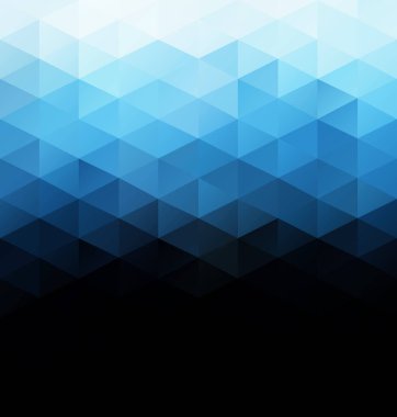 Mavi Izgara Mozaik Arkaplan, Yaratıcı Tasarım Şablonları