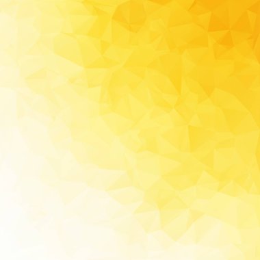 Sarı Çokgen Mozaik Arkaplan, Yaratıcı Tasarım Şablonları