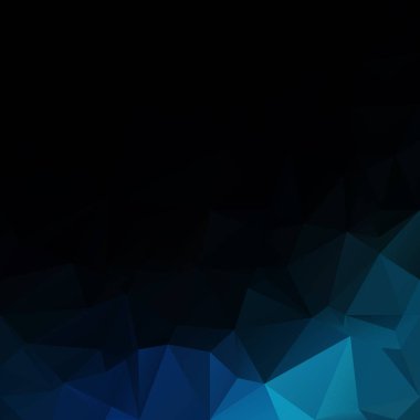 mavi çokgen mozaik arkaplan, yaratıcı tasarım şablonları