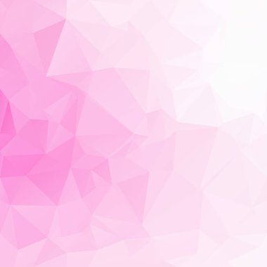 Pembe Çokgen Mozaik Arkaplan, Yaratıcı Tasarım Şablonları