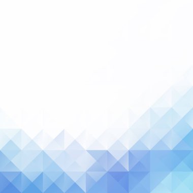 Mavi Izgara Mozaik Arkaplan, Yaratıcı Tasarım Şablonları