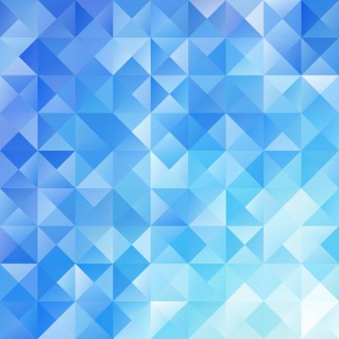 Mavi Izgara Mozaik Arkaplan, Yaratıcı Tasarım Şablonları
