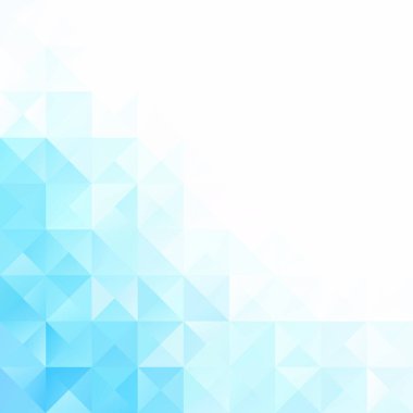 Mavi Izgara Mozaik Arkaplan, Yaratıcı Tasarım Şablonları