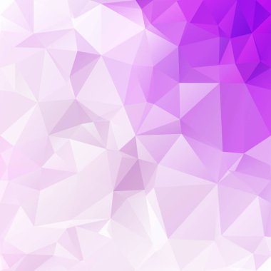 Mor Çokgen Mozaik Arkaplan, Yaratıcı Tasarım Şablonları