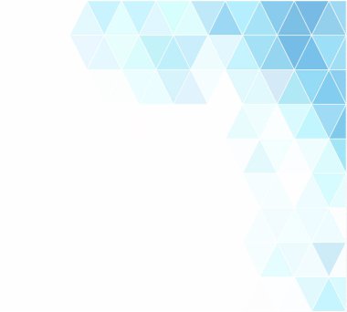 Mavi Izgara Mozaik Arkaplan, Yaratıcı Tasarım Şablonları