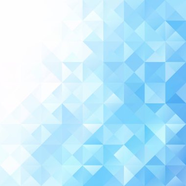 Mavi Izgara Mozaik Arkaplan, Yaratıcı Tasarım Şablonları