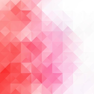 Kırmızı kılavuz Mozaik arka plan, yaratıcı tasarım şablonları