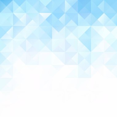 Mavi Izgara Mozaik Arkaplan, Yaratıcı Tasarım Şablonları