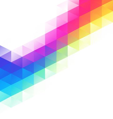 Renkli Izgara Mozaik Arkaplanı, Yaratıcı Tasarım Şablonları