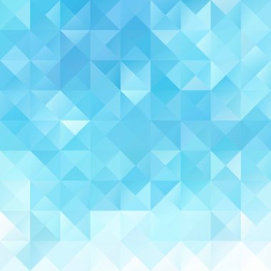 Mavi Izgara Mozaik Arkaplan, Yaratıcı Tasarım Şablonları