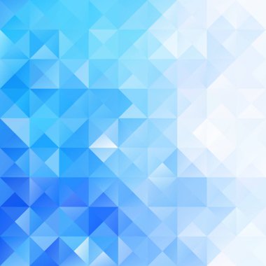 Mavi Izgara Mozaik Arkaplan, Yaratıcı Tasarım Şablonları