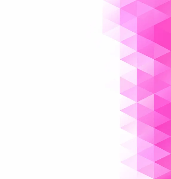 Фон Мозаики Pink Grid Шаблоны Креативного Дизайна — стоковый вектор