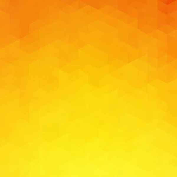 Sfondo Mosaico Griglia Arancione Modelli Design Creativo — Vettoriale Stock