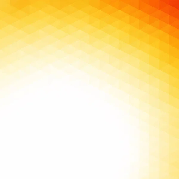 Orange Grid Mosaic Background Creative Design Templates — Stock Vector