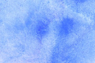 Soyut el boyası beyaz kağıt arkaplan üzerine mavi suluboya sıçrama, Yaratıcı Tasarım Şablonları