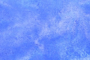 Soyut el boyası beyaz kağıt arkaplan üzerine mavi suluboya sıçrama, Yaratıcı Tasarım Şablonları