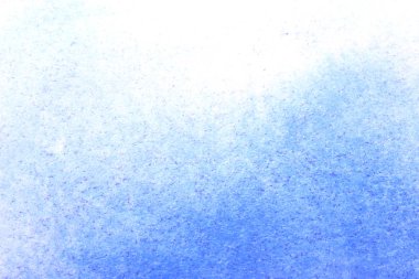 Soyut el boyası beyaz kağıt arkaplan üzerine mavi suluboya sıçrama, Yaratıcı Tasarım Şablonları