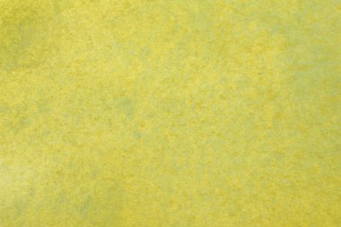 Soyut el boyalı sarı yeşil suluboya splash beyaz kağıt arka planda, yaratıcı tasarım şablonları