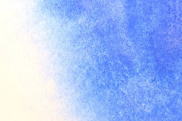 Streszczenie Ręcznie Malowane Niebieski Akwarela Plusk Białym Tle Papieru Creative — Zdjęcie stockowe