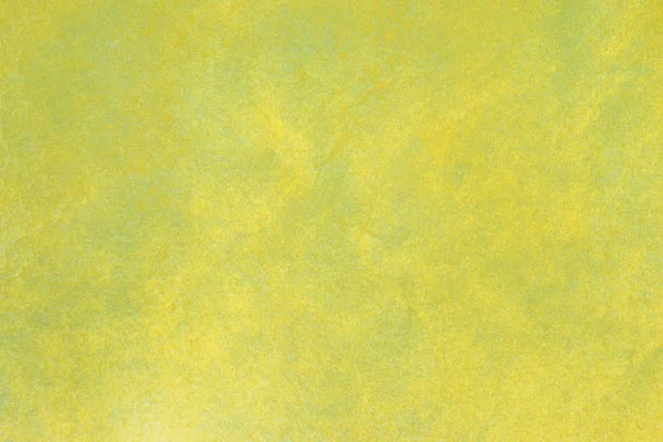 Abstrato Pintado Mão Amarelo Verde Respingo Aquarela Fundo Papel Branco — Fotografia de Stock