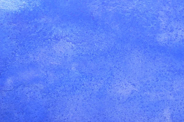 Абстрактні Ручні Розфарбовані Сині Акварельні Бризки Білому Тлі Паперу Шаблони — стокове фото