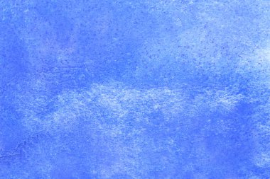 Soyut el boyası beyaz kağıt arkaplan üzerine mavi suluboya sıçrama, Yaratıcı Tasarım Şablonları