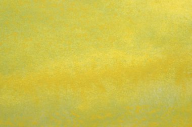 Soyut el boyalı sarı yeşil suluboya splash beyaz kağıt arka planda, yaratıcı tasarım şablonları