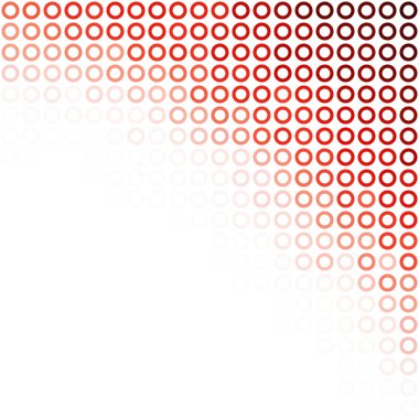 Kırmızı Donuts arka plan, yaratıcı tasarım şablonları