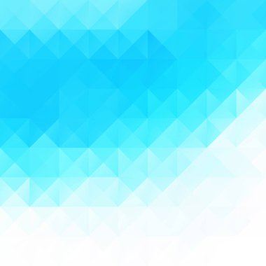 Mavi Izgara Mozaik Arkaplan, Yaratıcı Tasarım Şablonları