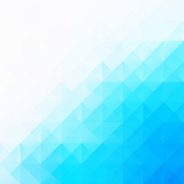 Mavi Izgara Mozaik Arkaplan, Yaratıcı Tasarım Şablonları