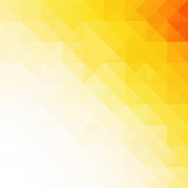 Turuncu Izgara Mozaik Arkaplan, Yaratıcı Tasarım Şablonları