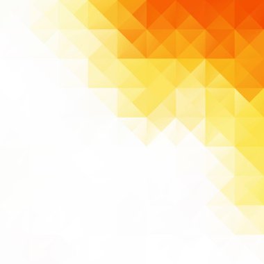 Turuncu Izgara Mozaik Arkaplan, Yaratıcı Tasarım Şablonları