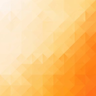 Turuncu Izgara Mozaik Arkaplan, Yaratıcı Tasarım Şablonları
